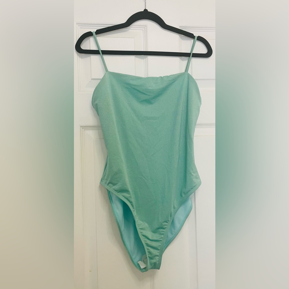 Elegant Seafoam One-Piece Swimsuit
